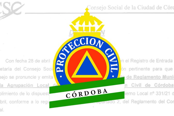 Aprobado por unanimidad el Anteproyecto de Reglamento Municipal de la Agrupación Local de Voluntariado de Protección Civil de Córdoba